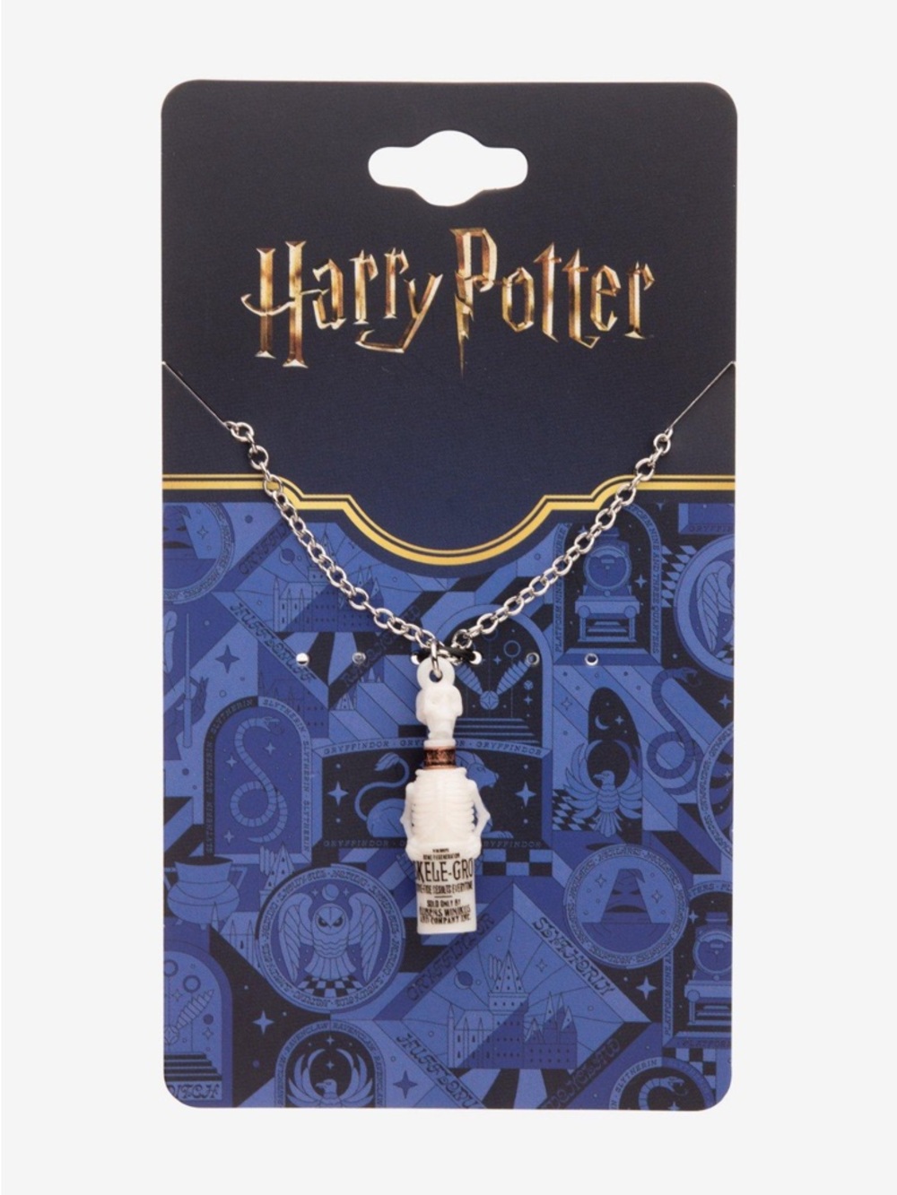 Harry Potter Skeleton-Gro Figural Necklace Hot Topic